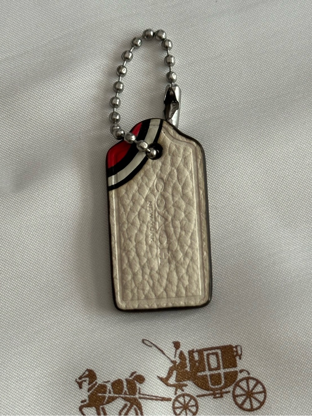 Coach Hangtag Bag charm